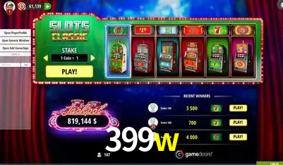 Descubra o Mundo do Cassino Online com 399w